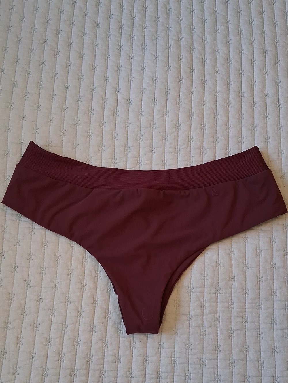 Boys + Arrows Burgundy Raz Bikini Bottoms